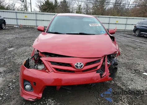 2011 Toyota Corolla Base from USA, damaged, VIN 2T1BU4EE1BC716570